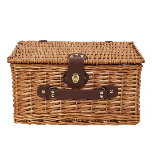 Panier De Pique-nique "4 Personnes" 38cm Naturel