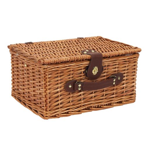 Panier De Pique-nique "4 Personnes" 38cm Naturel