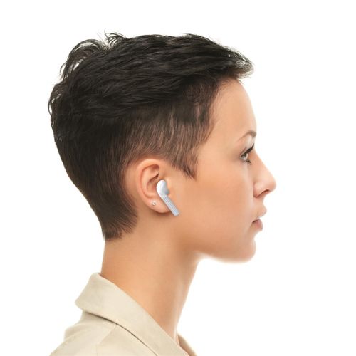 écouteurs Sans Fils "earbox Power" 17cm Blanc