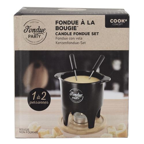 Service à Fondue à La Bougie Duo