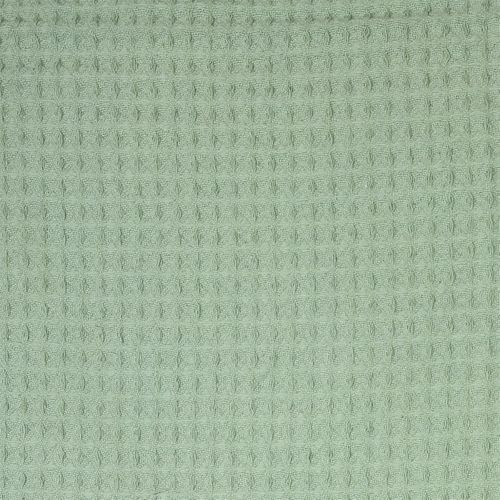 Jeté De Canapé - Home Deco Factory - Gaufre - Vert D'eau - 130 X 160 Cm | Leroy Merlin