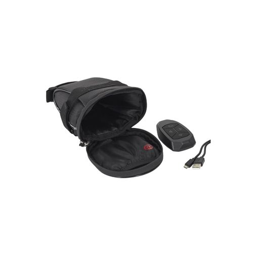 Clignotant LED et Télécommande "vélo" 25cm Noir