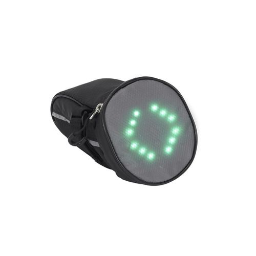 Clignotant LED et Télécommande "vélo" 25cm Noir