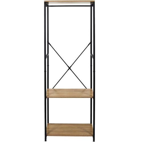 Portant à Vêtement En Bois Et Métal Stan