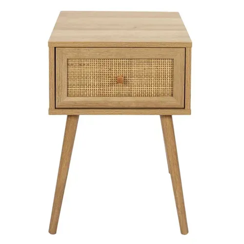 Table De Chevet 1 Tiroir Cannage Bali