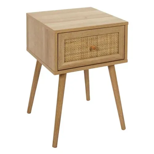 Table De Chevet 1 Tiroir Cannage Bali