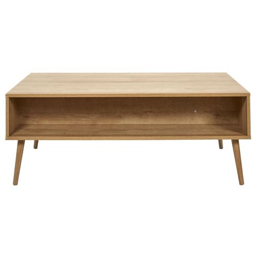 Table Basse 1 Tiroir Rotin 1 Niche Bali