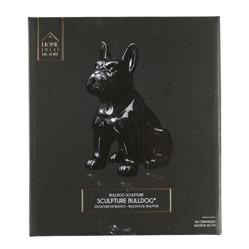 HOME DECO FACTORY - HD1316 Sculpture En Céramique Bulldog