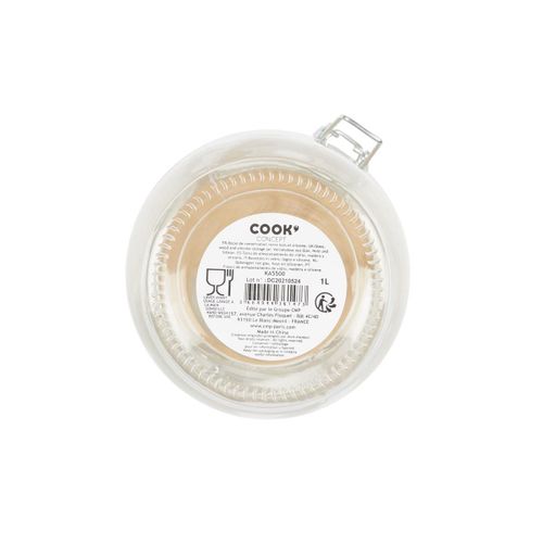 Bocal De Conservation "nourriture" 1l Transparent