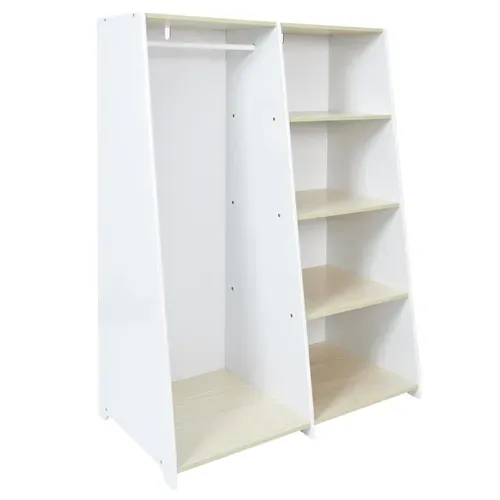 Armoire Scandinave Enfant "maya" 120cm Blanc