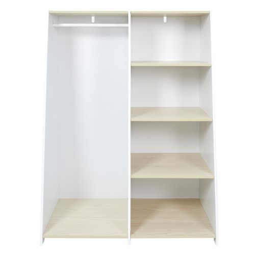 Armoire Scandinave Enfant "maya" 120cm Blanc