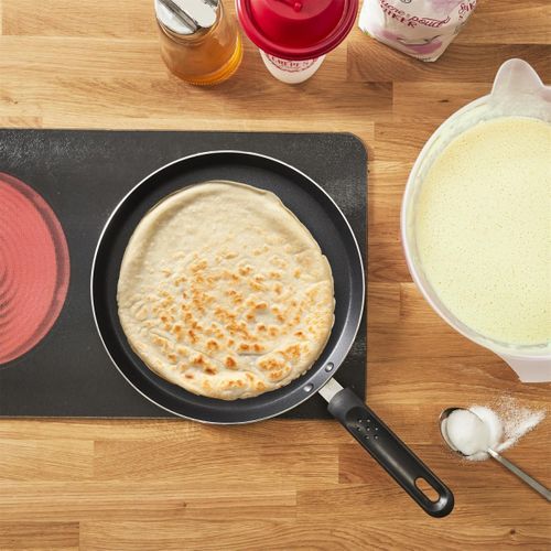 Crêpière En Aluminium "tous Feux" 28cm Noir