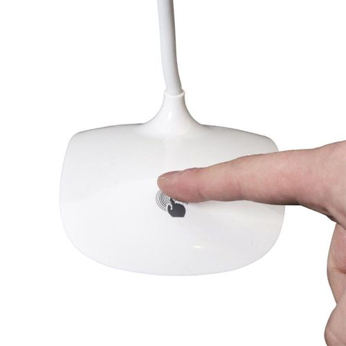 Lampe De Lecture Tactile "led" 43cm Blanc