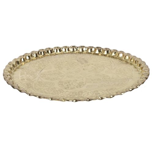 Plateau De Service "déco" 47cm Or