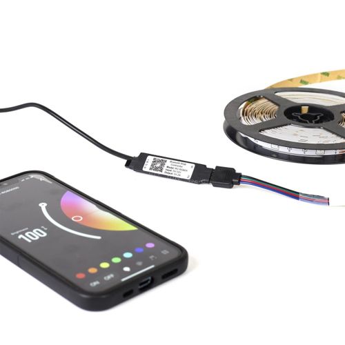 Ruban à LED "connecté" 5m Multicolore