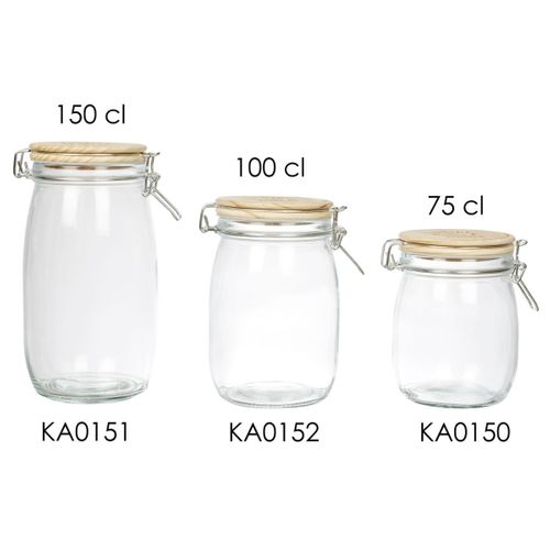 Bocal De Conservation "mamie Lily" 0,75l Transparent