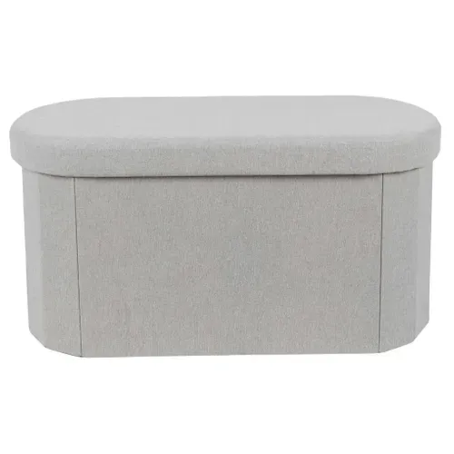 Banc pliable PILLS Gris vue de face