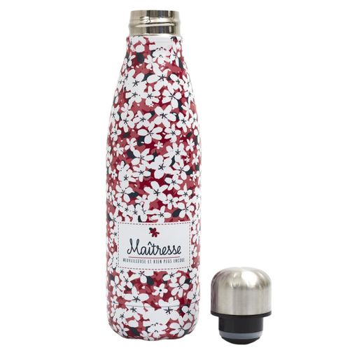Bouteille Isotherme "maîtresse" 40cl Rose