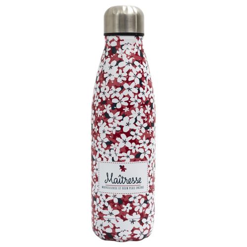 Bouteille Isotherme "maîtresse" 40cl Rose