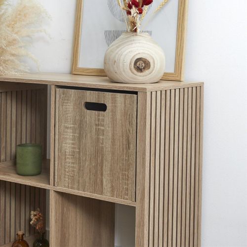 Cube De Rangement "bois" 30x30cm Naturel