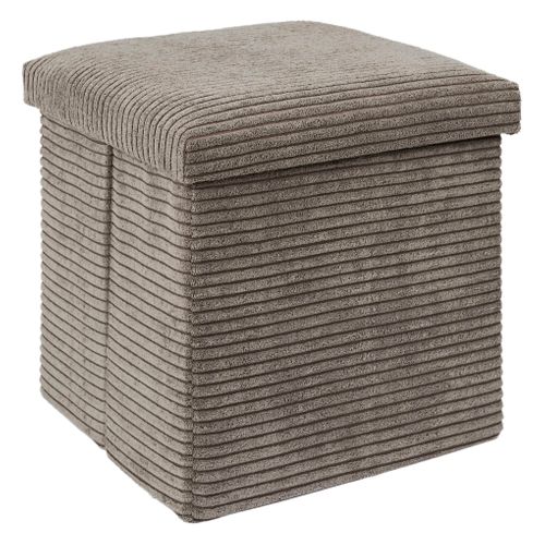 Pouf pliable SCOTT Taupe