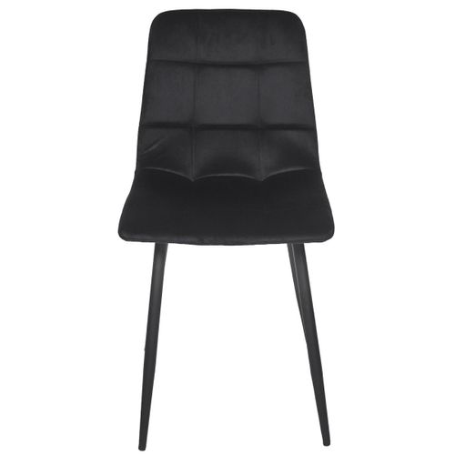 Lot De 4 Chaises "mateo" 88cm Noir