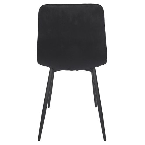 Lot De 4 Chaises "mateo" 88cm Noir