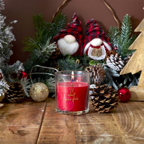 Bougie Parfumée Cracker "noël" 180g Cannelle