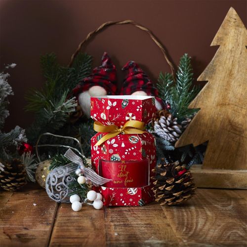 Bougie Parfumée Cracker "noël" 180g Cannelle