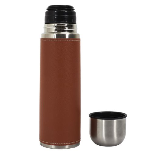 Bouteille Isotherme "double Paroi" 500ml Marron