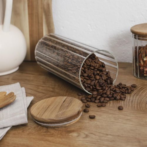 Bocal De Conservation En Verre "jim" 110cl Transparent