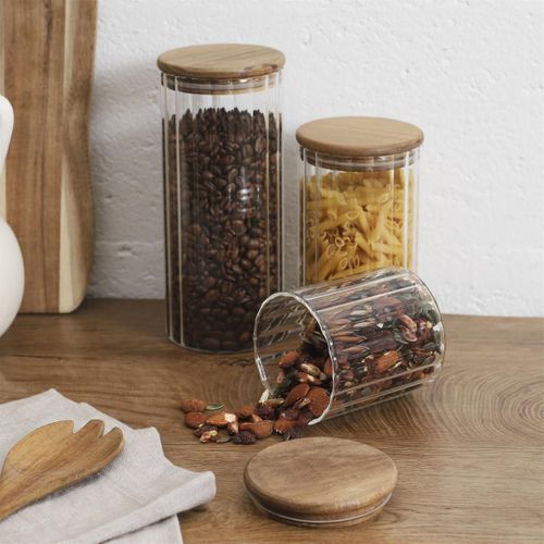 Bocal De Conservation En Verre "jim" 110cl Transparent