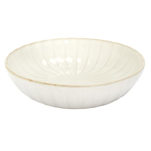 Lot De 6 Assiettes Creuses "vlora" 25cm Beige