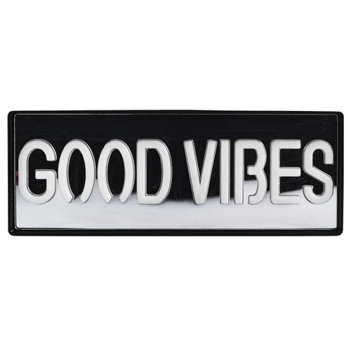 Lampe LED Effet Néon "good Vibes" 22cm Multicolore