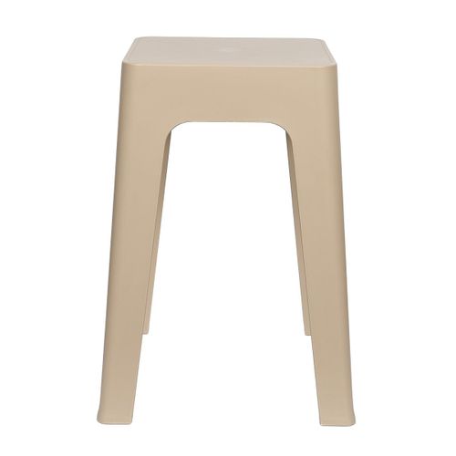 Lot De 6 Tabourets Empilables "spectra" 47cm Beige