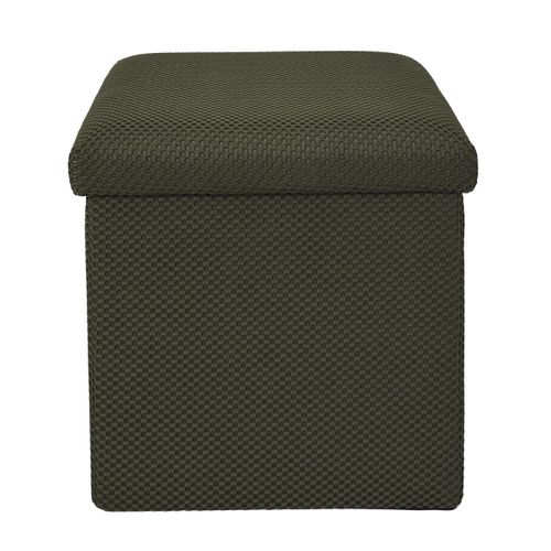 Pouf Coffre Pliable "atome" 38cm Kaki