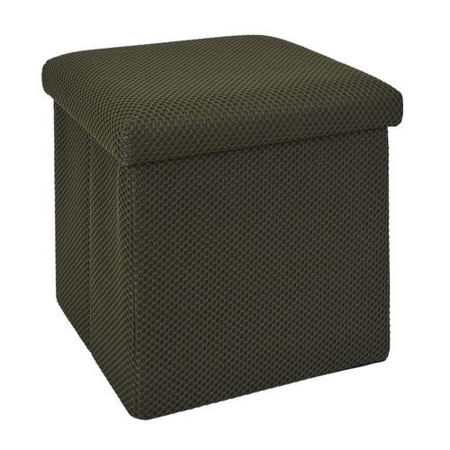 Pouf Coffre Pliable "atome" 38cm Kaki