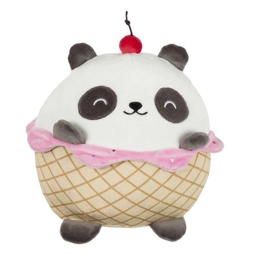 Peluche Enfant Panda Dessert "kawaii" 20cm Multicolore