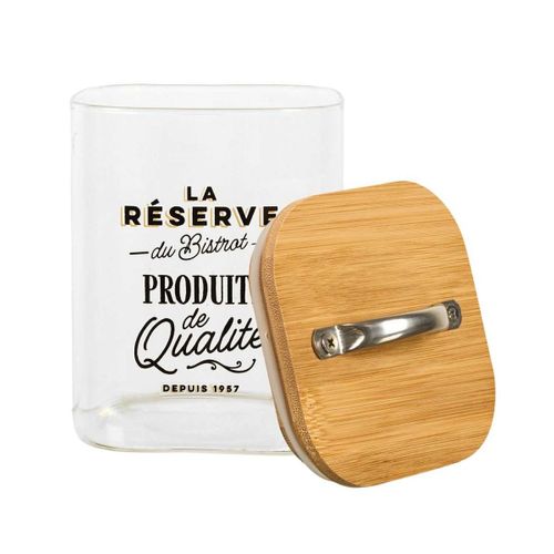 Bocal De Conservation En Verre "bistrot" 70cl Transparent