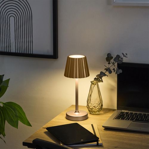 Lampe à Poser Tactile à LED "alana" 26cm Doré