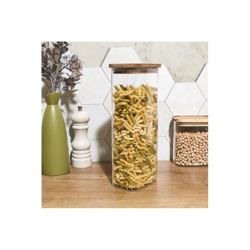 Bocal De Conservation "heritage" 2l Transparent et Marron