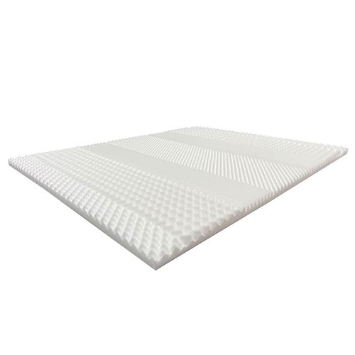 Surmatelas Mousse 90x200cm -  Mémoire De Forme 7 Zones De Confort - Découpable 90x190