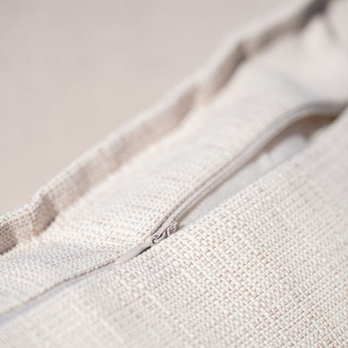 Coussin Extérieur Haute Résistance Déhoussable Ferret - 60x40 Cm - Naturel