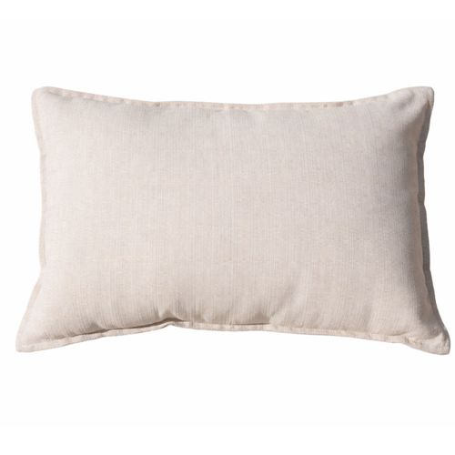 Coussin Extérieur Haute Résistance Déhoussable Ferret - 60x40 Cm - Naturel