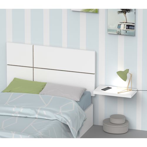 Tête De Lit Enfant Coloris Blanc / Cambrian - H. 50 X L. 100 X P. 3.2 Cm