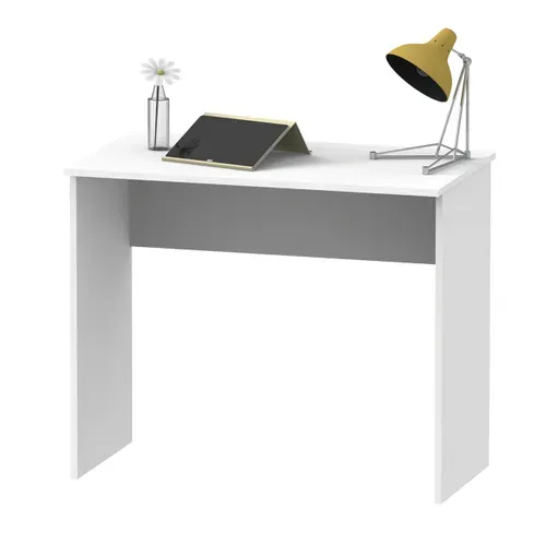 Bureau Enfant Coloris Blanc - H. 75 X L. 90 X P. 50 Cm