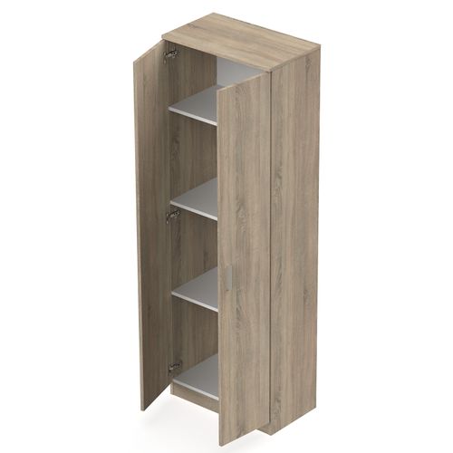 Armoire / Meuble De Rangement Coloris Cambrian - H. 180 X L. 60 X P. 35 Cm