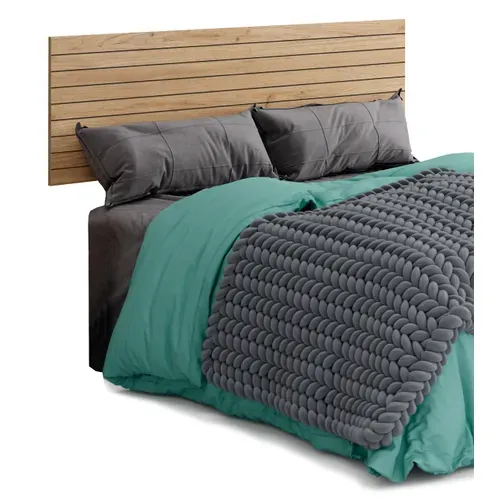 Tête De Lit Coloris Chêne Doré - Longueur 160 X Profondeur 1,60 X Hauteur 50 Cm