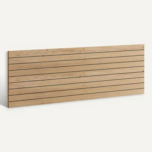 Tête De Lit Coloris Chêne Doré - Longueur 160 X Profondeur 1,60 X Hauteur 50 Cm