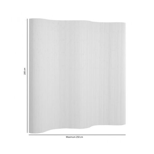 Paravent Bambou Souple Coloris Brun 200 X 250 Cm
